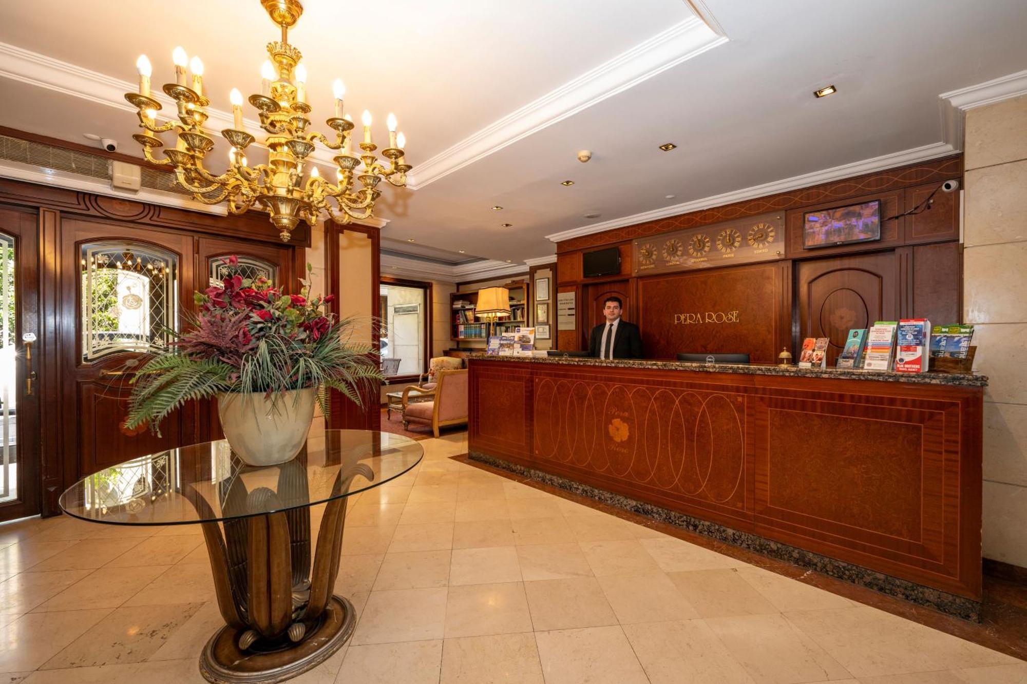 Pera Rose Hotel & Spa Istambul Exterior foto