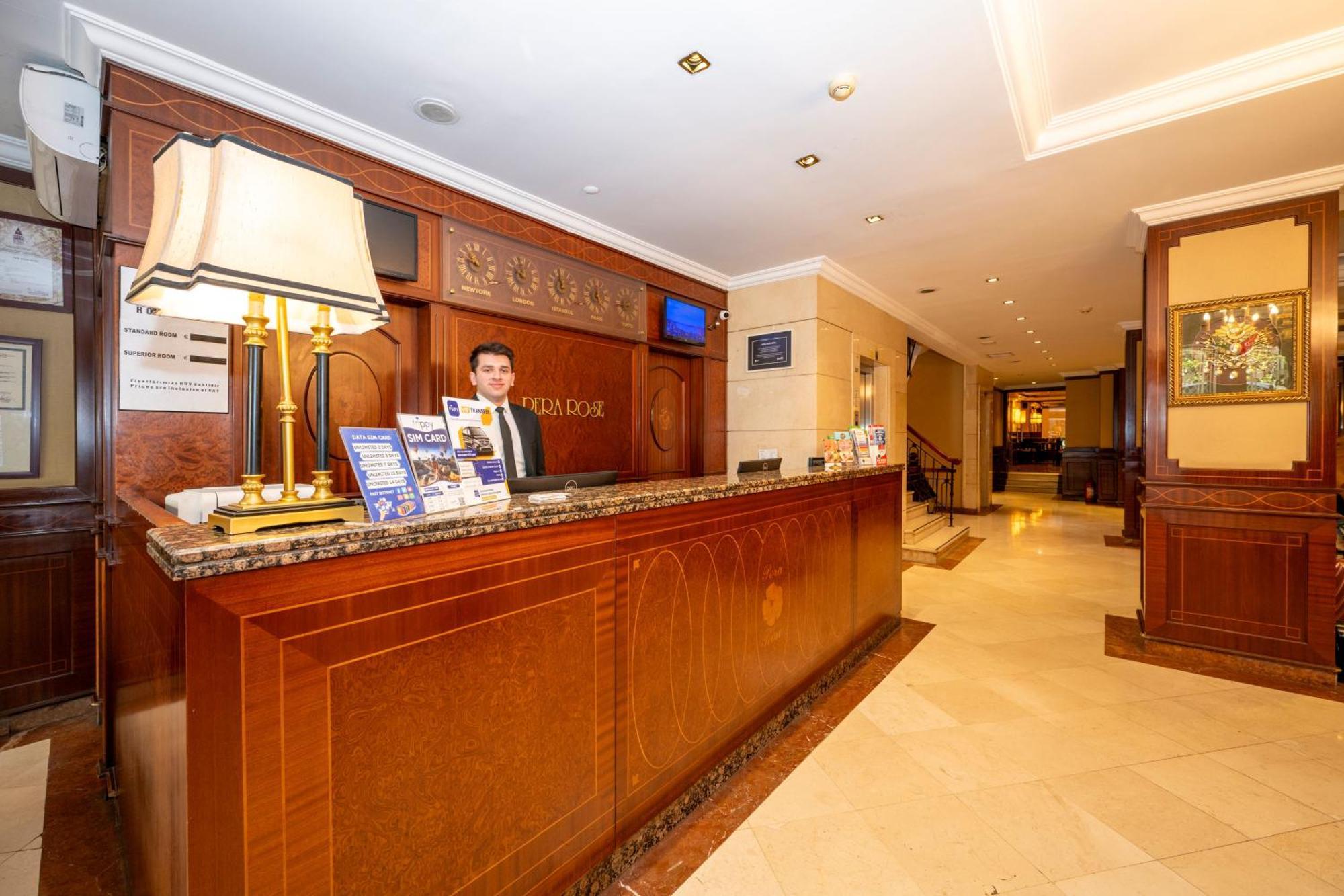 Pera Rose Hotel & Spa Istambul Exterior foto